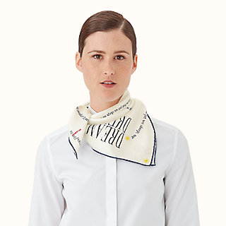Carreve embroidered scarf 70 | Hermès USA